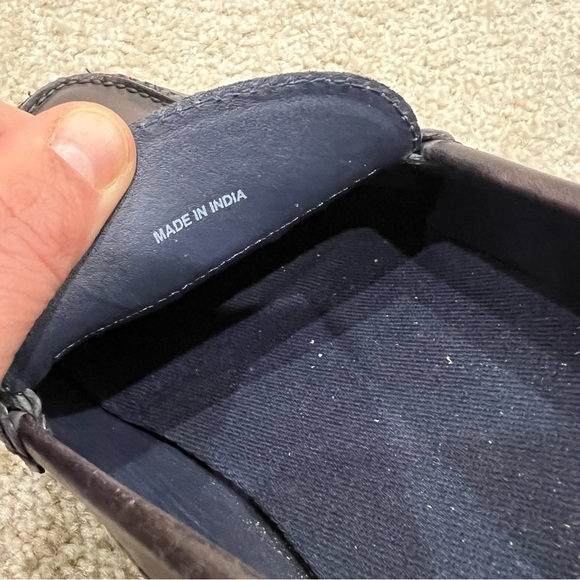 Cole Haan Pinch Penny Loafer  Weekender Mens Leather Shoes Grey Size 13 M C21971 - Picture 10 of 16